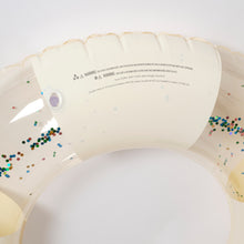 Load image into Gallery viewer, Slim Tube Pool Ring Cotton Candy Stripe
