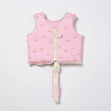 Load image into Gallery viewer, Kids Swim Vest 1-2 Cotton Candy Cherry
