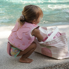 Load image into Gallery viewer, Kids Swim Vest 3-6 Cotton Candy Cherry
