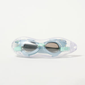 Salty the Shark Mini Swim Goggles Aqua