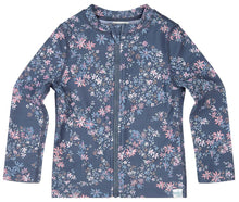 Load image into Gallery viewer, Swim Kids Rashie L/S Full Zip Class. Athena Moonlight
