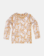 Load image into Gallery viewer, Swim Kids Rashie Long Sleeve Half Zip Classic Daintree
