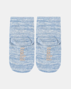 Organic Socks Ankle Marle Storm