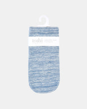Load image into Gallery viewer, Organic Socks Ankle Marle Storm
