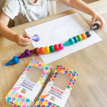 Load image into Gallery viewer, Stackable Crayons - Retro Rainbow
