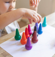 Load image into Gallery viewer, Stackable Crayons - Retro Rainbow
