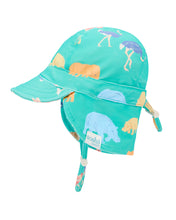 Load image into Gallery viewer, Swim Flap Cap Paradise Congo Seagrass
