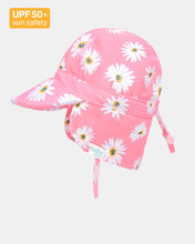Load image into Gallery viewer, Swim Flap Cap Paradise Daisy Watermelon
