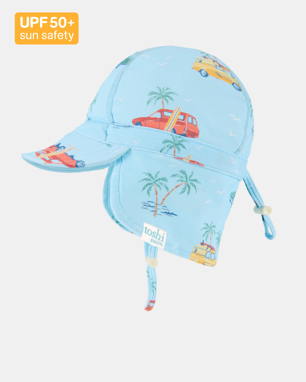 Swim Flap Cap Paradise Swell Seekers Sky