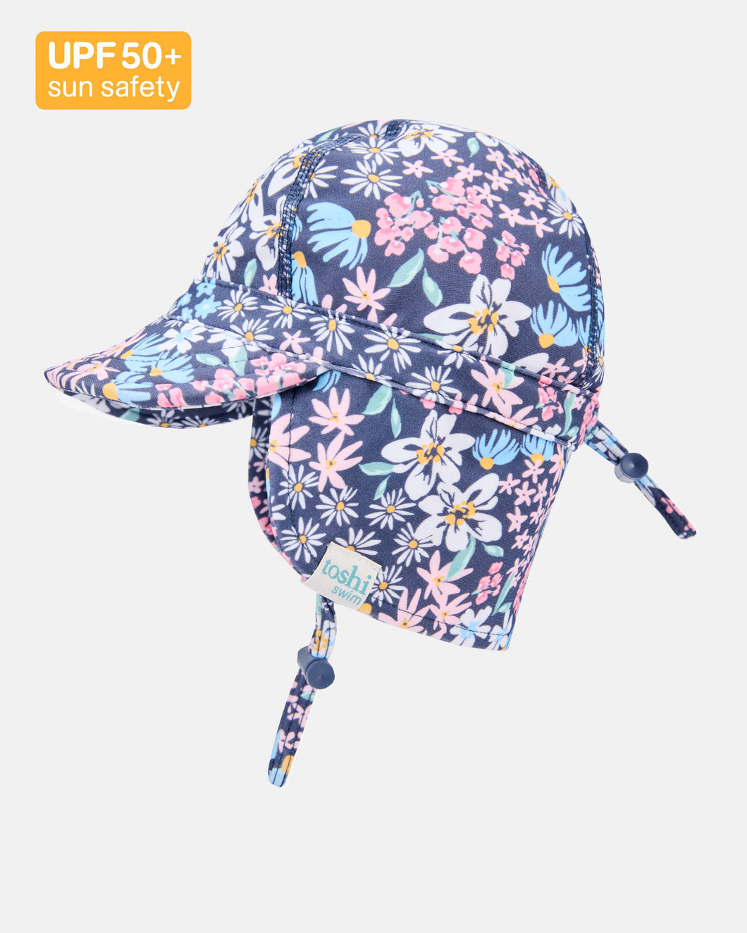 Swim Flap Cap Paradise Wattle Dusk