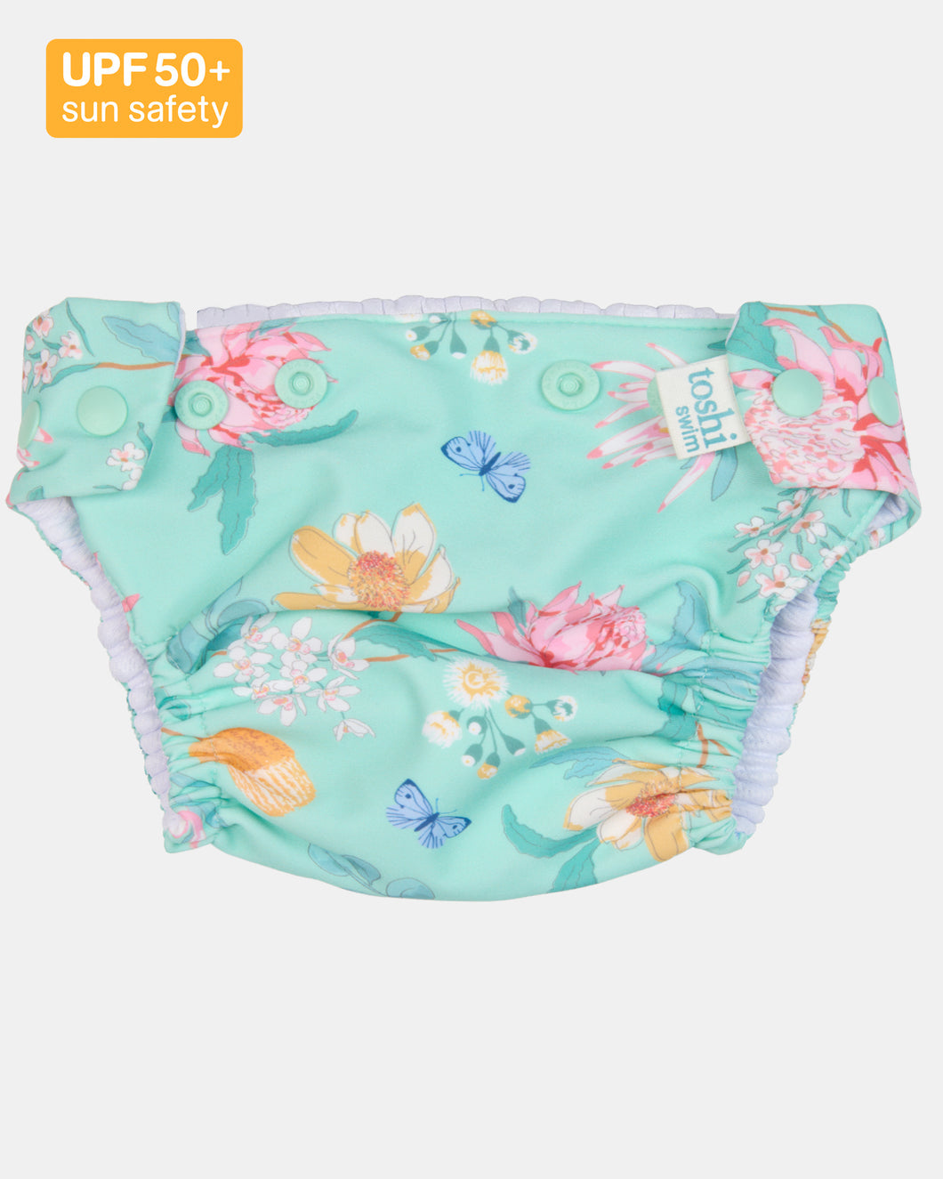 Swim Nappy Paradise Waratah Mint