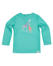 Load image into Gallery viewer, Swim Rashie L/S Splash Congo Seagrass
