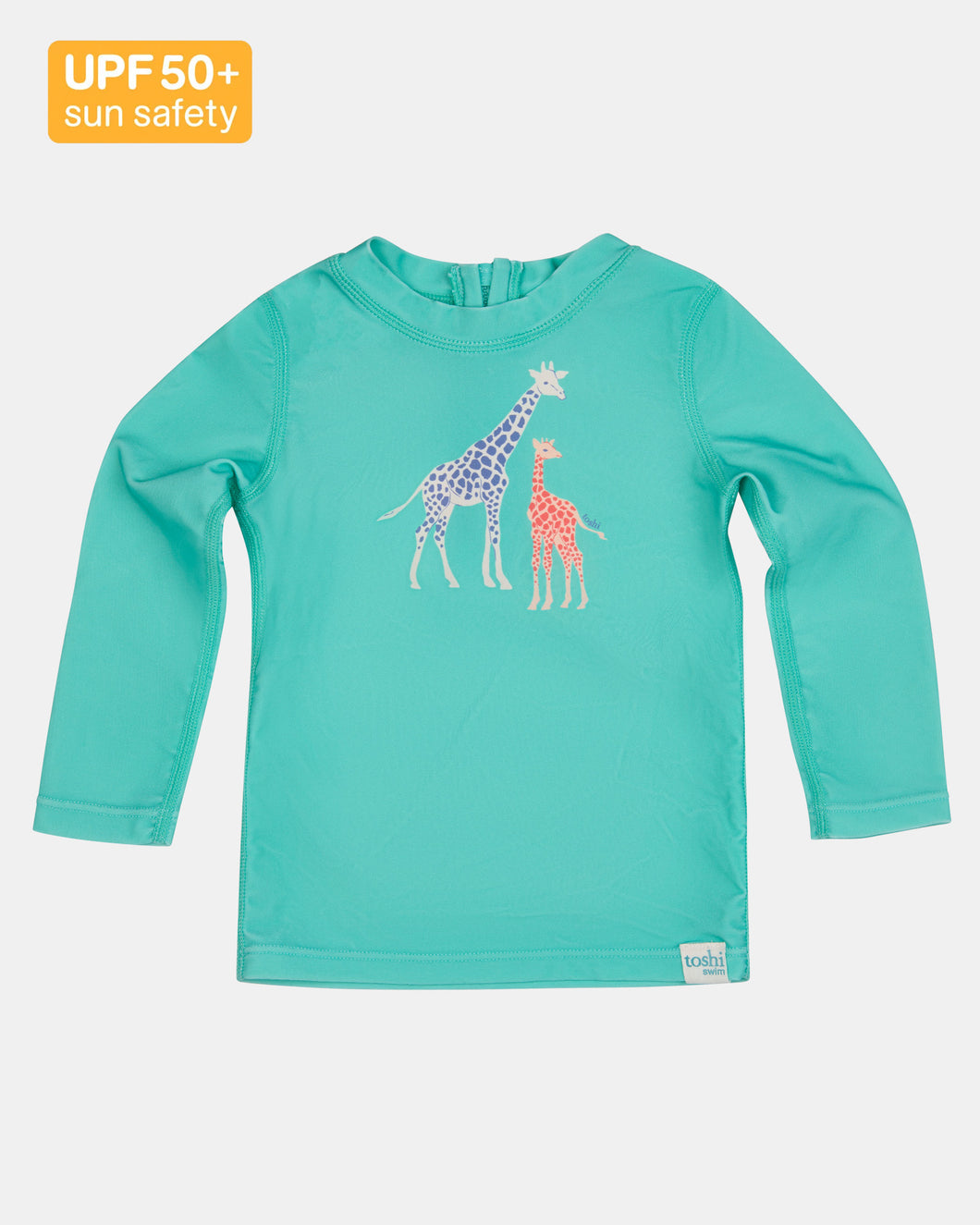 Swim Rashie L/S Splash Congo Seagrass