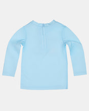 Load image into Gallery viewer, Swim Rashie L/S Splash Swell Seekers Sky
