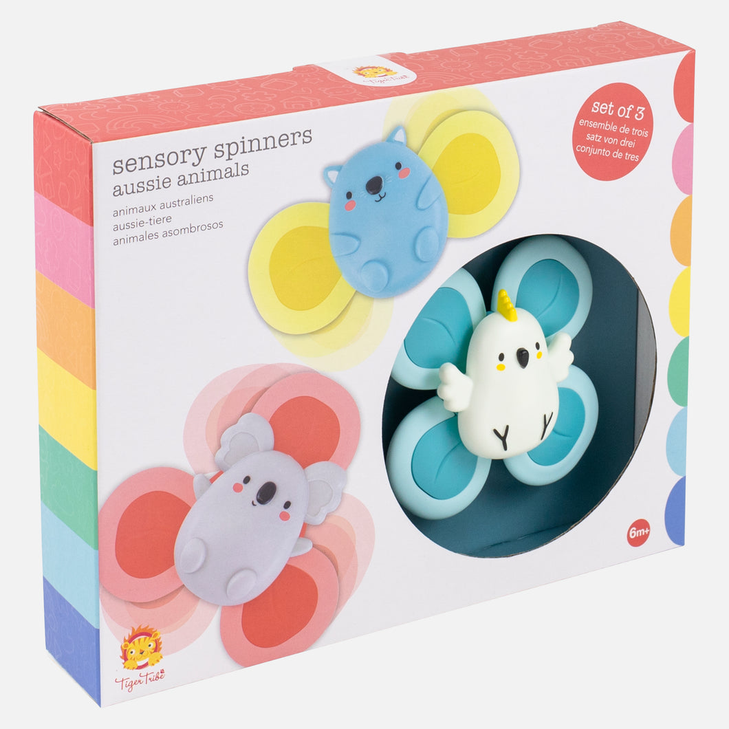 Sensory Spinners - Aussie Animals
