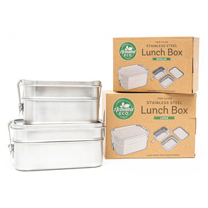 Stainless Steel Two Layer Lunch Box - Regular 1340ml