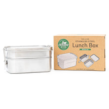 Load image into Gallery viewer, Stainless Steel Two Layer Lunch Box - Regular 1340ml
