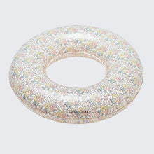 Load image into Gallery viewer, Mini Tube Pool Ring Into the Garden Ditsy Floral
