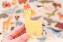 Load image into Gallery viewer, Alpaca Wooden Animal
