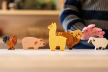 Load image into Gallery viewer, Alpaca Wooden Animal
