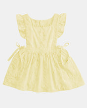 Load image into Gallery viewer, Baby Pinafore Florence Lemon
