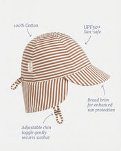 Load image into Gallery viewer, Flap Cap Mini Mocha
