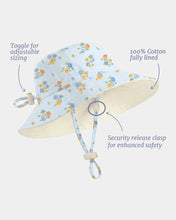 Load image into Gallery viewer, Sunhat Maddie Aqua
