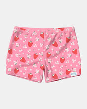 Load image into Gallery viewer, Swim Bike Shorts Twinkle Strawberry
