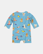 Load image into Gallery viewer, Swim Onesie L/S Pirate Beach Buddies
