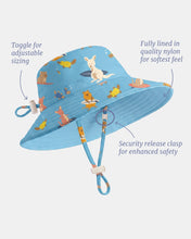 Load image into Gallery viewer, Swim Sunhat Pirate Beach Buddies
