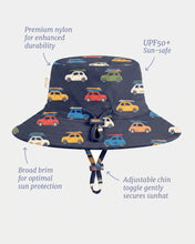 Load image into Gallery viewer, Swim Sunhat Pirate Wave Buggies

