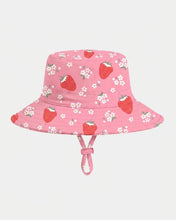 Load image into Gallery viewer, Swim Sunhat Twinkle Strawberry

