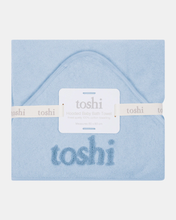 Load image into Gallery viewer, Toshi Hooded Baby Bath Towel Yummy Bluebell
