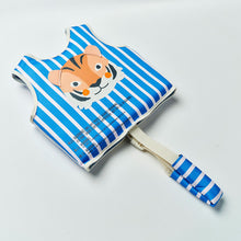 Load image into Gallery viewer, Kids Swim Vest 1-2 Tino the Tiger Blue
