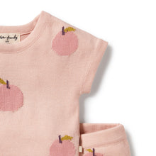 Load image into Gallery viewer, Just Peachy Organic Knitted Set
