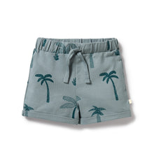 Load image into Gallery viewer, Palm Days Organic Short.Blue
