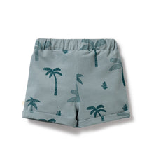 Load image into Gallery viewer, Palm Days Organic Short.Blue
