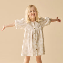 Load image into Gallery viewer, Daisy Bloom Organic Button Dress
