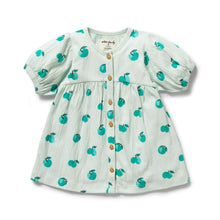 Load image into Gallery viewer, Apple Papple Organic Button Dress
