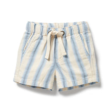 Load image into Gallery viewer, Deep Blue Stripe Organic Short
