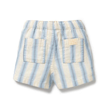 Load image into Gallery viewer, Deep Blue Stripe Organic Short
