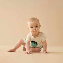 Load image into Gallery viewer, Apple Papple Embroidered Organic Tee
