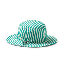 Load image into Gallery viewer, Green Bean Stripe Sun Hat
