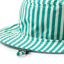 Load image into Gallery viewer, Green Bean Stripe Sun Hat
