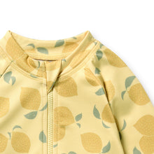 Load image into Gallery viewer, Lemon Drop Long Sleeved Swimsuit
