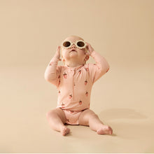 Load image into Gallery viewer, Strawberry Kisses Long Sleeved Swimsuit
