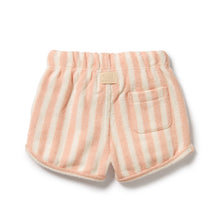 Load image into Gallery viewer, Strawberry Wave Organic Terry Tie Short

