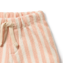 Load image into Gallery viewer, Strawberry Wave Organic Terry Tie Short

