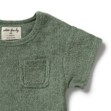 Load image into Gallery viewer, Moss Organic Terry Tee
