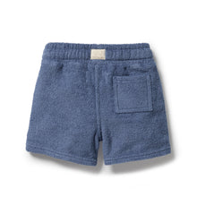 Load image into Gallery viewer, Deep Blue Organic Terry Short
